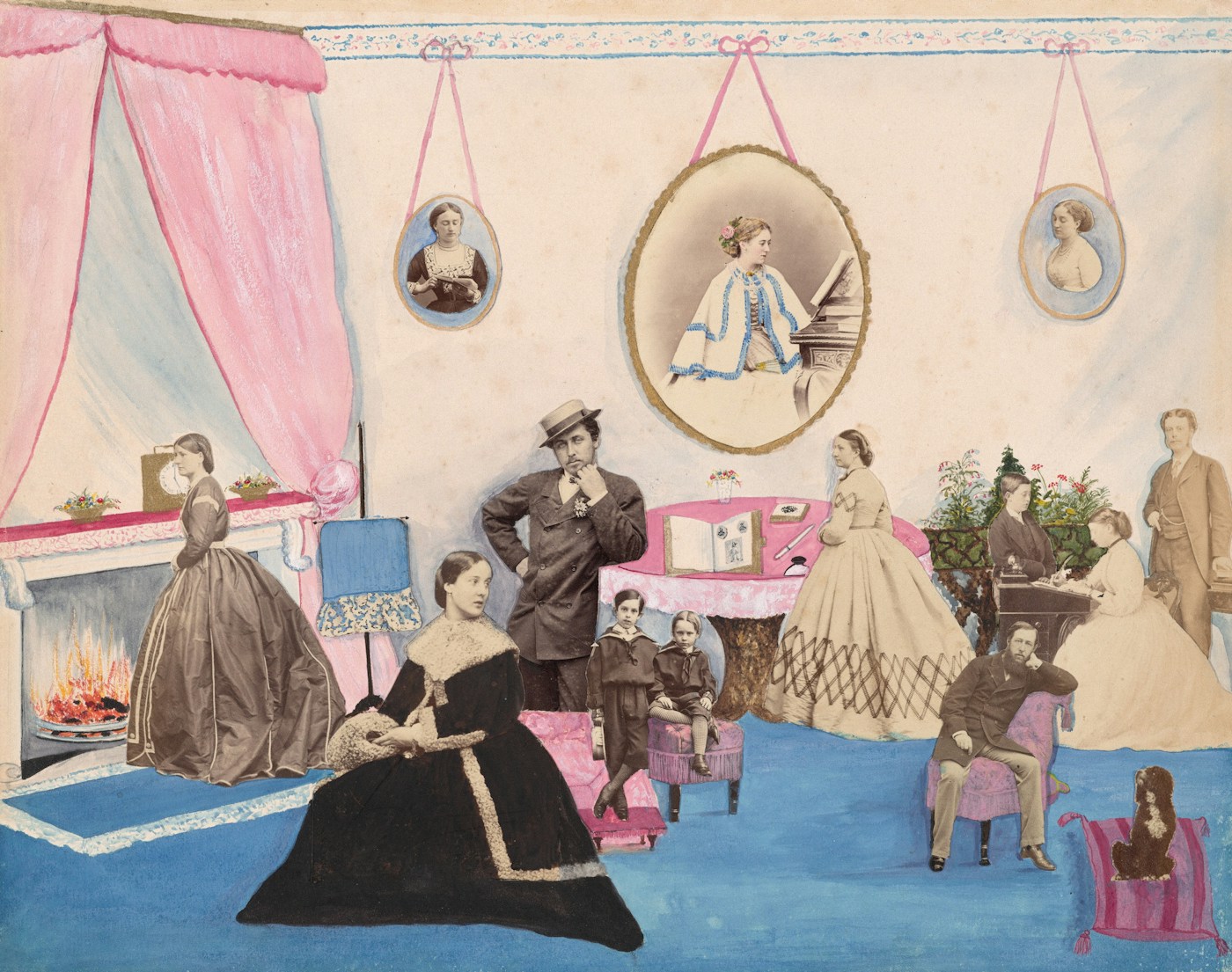 Between Generations, mixed-media artwork